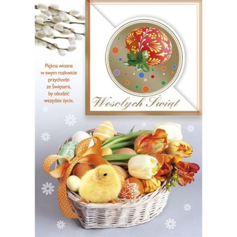 Kartka składana B6 Pol-mak Pol-mak