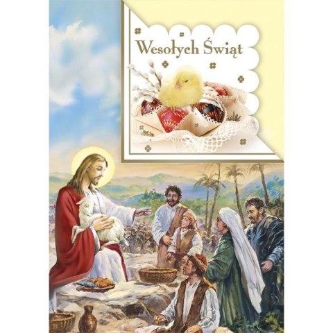 Kartka składana B6 Pol-mak Pol-mak