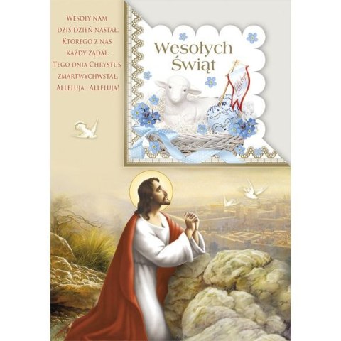 Kartka składana B6 Pol-mak Pol-mak