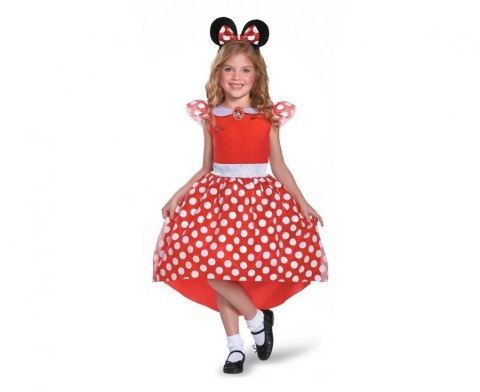 Kostium Red Minnie Classic - Minnie Mouse (licencja), rozm. S (5-6 lat) Godan (129399L-EU) Godan