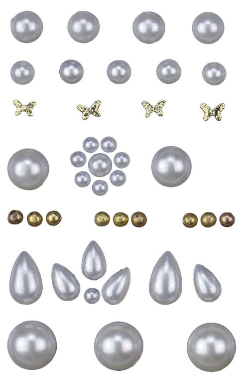 Kryształki Craft-Fun Series perełki mix Titanum (24MH0324) Titanum