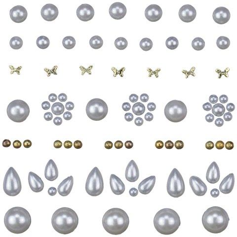 Kryształki Craft-Fun Series perełki mix Titanum (24MH0324) Titanum