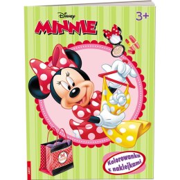 Książka dla dzieci Ameet Minnie. Kolorowanka z Naklejkami Ameet