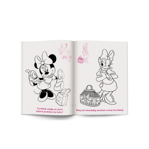 Książka dla dzieci Minnie. Kolorowanka z Naklejkami Ameet Ameet