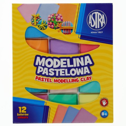 Modelina 12 kol. pastelowa Astra (304118007) Astra