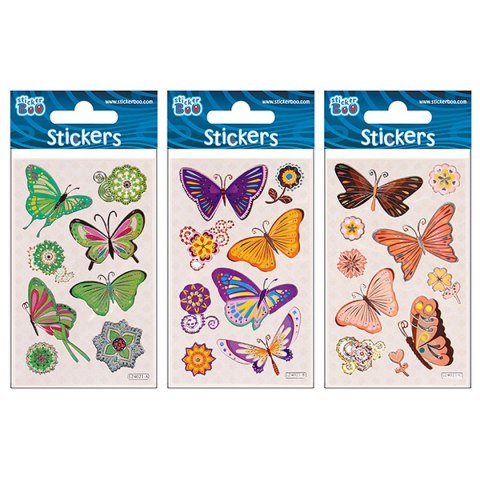 Naklejka (nalepka) MOTYLE 2 Stickerboo (382523) Stickerboo