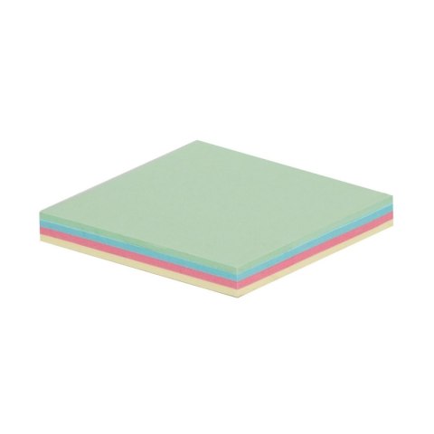 Notes samoprzylepny (karteczki) mix pastelowy 100k [mm:] 75x75 Tres (NOTRB7575) Tres