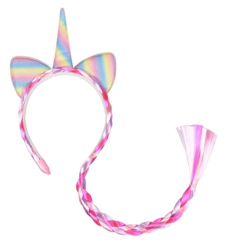 Opaska jednorożec z warkoczem Arpex (SR9229) Arpex