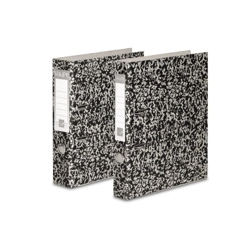 Segregator dźwigniowy A4 75mm marmurek VauPe (020/98) VauPe