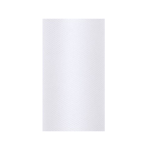 Tiul tiul 30x9 [mm x m] biały Partydeco (TIU30-008) Partydeco