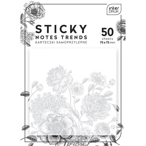 Zakładki indeksujące TRENDS 75X75 [mm:] 75x75 Interdruk (5902277327185) Interdruk