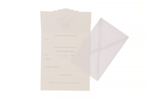 Zaproszenie Lux komunijne Pol-mak (ZLUX) Pol-mak