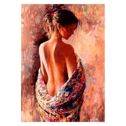 Zestaw kreatywny Diamentowa mozaika 30x40cm Akt kobiecy Flamingo Line (TSGK80509) Flamingo Line