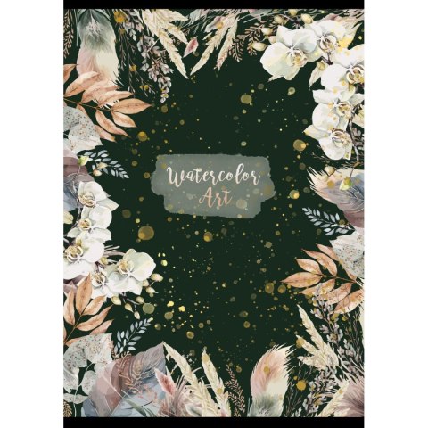 Zeszyt watercolor art A5 60k. 70g krata Unipap Unipap