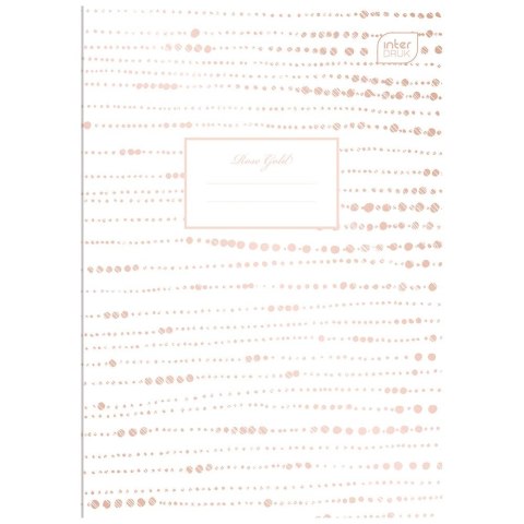 BrulionA6 96# metelic Rose Gold Interdruk