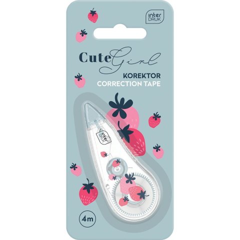 Korektor w taśmie (myszka) CUTE GIRL 59022773121814 [mm*m] Bebe Bebe