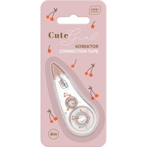 Korektor w taśmie (myszka) CUTE GIRL 59022773121814 [mm*m] Bebe Bebe