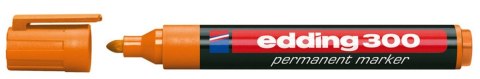 Marker permanentny wkład pomarańczowy 1,5-3,0mm okrągła/ścięta końcówka Edding Edding