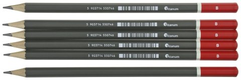 Ołówek w kartonowym pudełku B Titanum Titanum