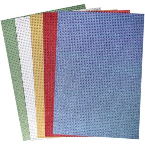 Papier metalizowany Craft-Fun Series samoprzylepny glamour mix kol. [mm:] 200x300 Titanum (ZT001) Titanum