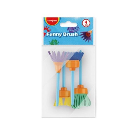 Pędzel 4 szt Keyroad (KR971858) Keyroad