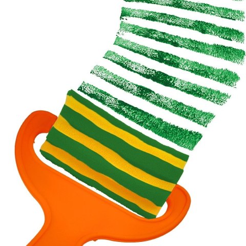 Pędzel Craft-Fun Series wałki ze wzorem Titanum (22CH0827-3) Titanum