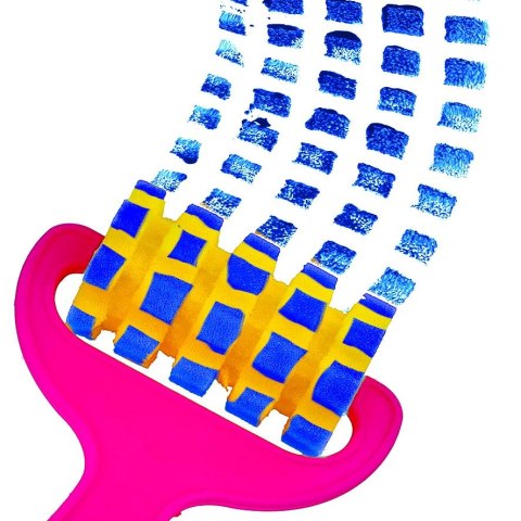 Pędzel Craft-Fun Series wałki ze wzorem Titanum (22CH0827-3) Titanum