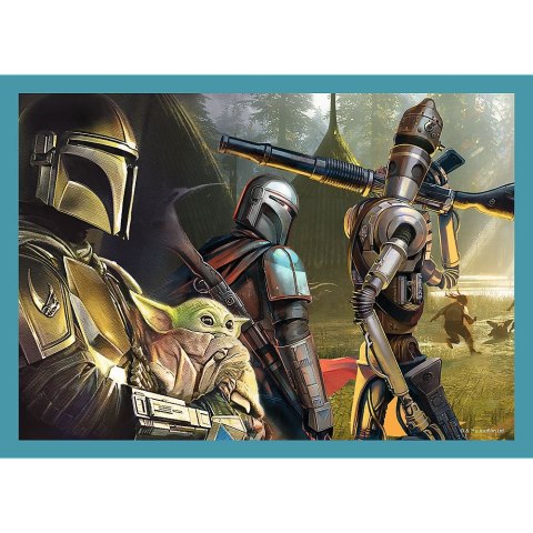 Puzzle Mandalorian 4w1 4w1 el. Trefl (34397) Trefl