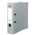Segregator dźwigniowy Q. file Standard 0011167459 A4 80mm popielaty Herlitz (300023533) Herlitz