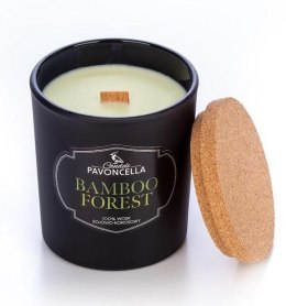 Świeczka ozdobna Pavoncella Classico Bamboo Forest czarna 135 g (5905711530035) Pavoncella