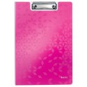 Teczka z klipem Wow A4 różowy [mm:] 230x330 Leitz (41990023) Leitz