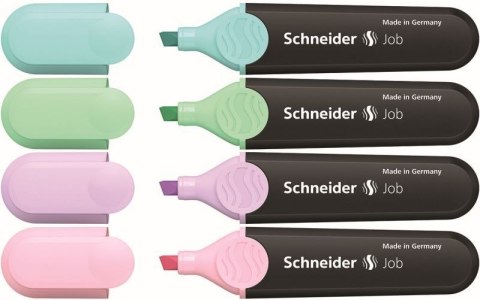 Zakreślacz Job Pastel wkład mix 1-5mm Schneider (SR115098) Schneider