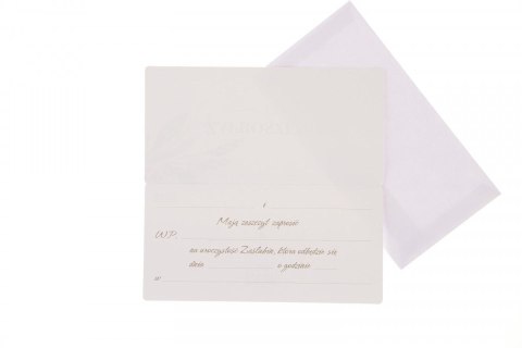 Zaproszenie ślub Art Nuvo (5902973353556) Art Nuvo