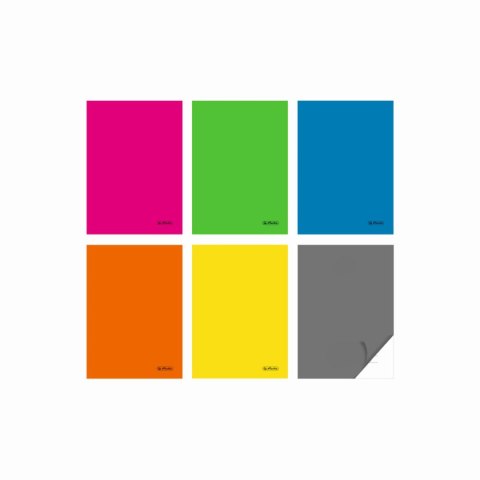 Zeszyt PP Colors A5 60k. krata [mm:] 145x208 Herlitz (9566613) Herlitz