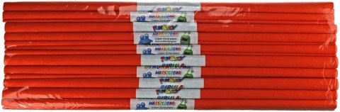 Bibuła marszczona marszczona 06 pomarańczowa ciemna 500mm x 2000mm Fun&Joy Fun&Joy