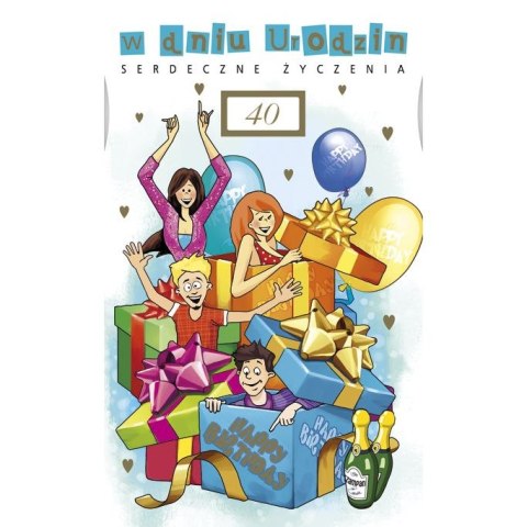 Kartka składana [mm:] 190x110 Pol-mak (C5RK) Pol-mak