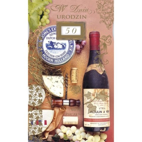 Kartka składana [mm:] 190x110 Pol-mak (C5RK) Pol-mak