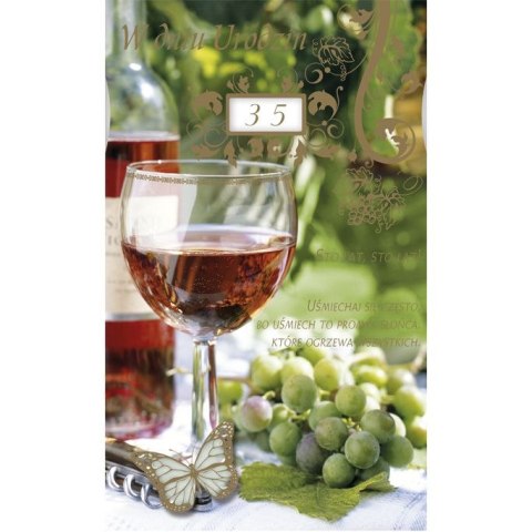 Kartka składana [mm:] 190x110 Pol-mak (C5RK) Pol-mak