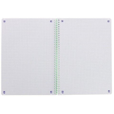 Kołozeszyt (kołonotatnik) Lagoon A4 80k. 90g krata/tagi Oxford (400080673) Oxford