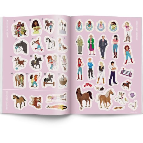 Książka dla dzieci Horse Club. Kolorowanka z Naklejkami Ameet Ameet