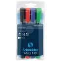 Marker permanentny Maxx 130 wkład mix 1-3mm okrągła końcówka Schneider (SR113094) Schneider