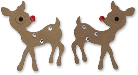 Naklejka (nalepka) Craft-Fun Series Naklejki papierowe renifery Titanum Titanum