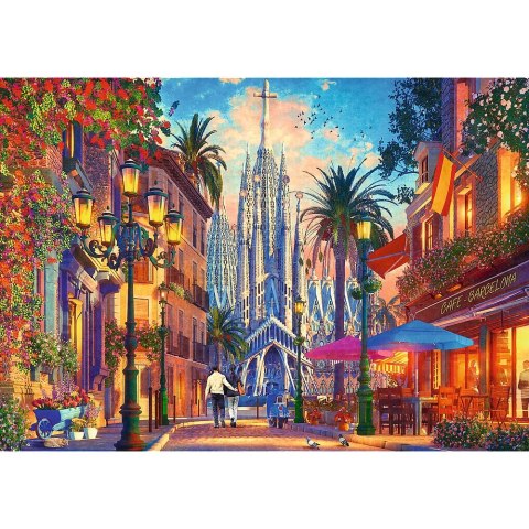 Puzzle Barcelona, Hiszpania 1000 el. Trefl (10793) Trefl