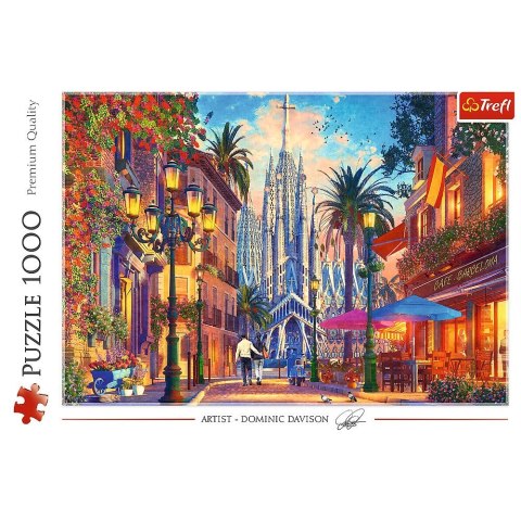Puzzle Barcelona, Hiszpania 1000 el. Trefl (10793) Trefl