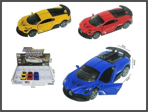 Samochód sportowy 12cm z napędem Hipo (HX182) Hipo