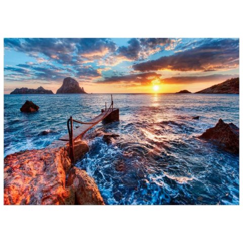 Zestaw kreatywny Diamentowa mozaika 30x40cm Zachód słońca Flamingo Line (TMR21285) Flamingo Line