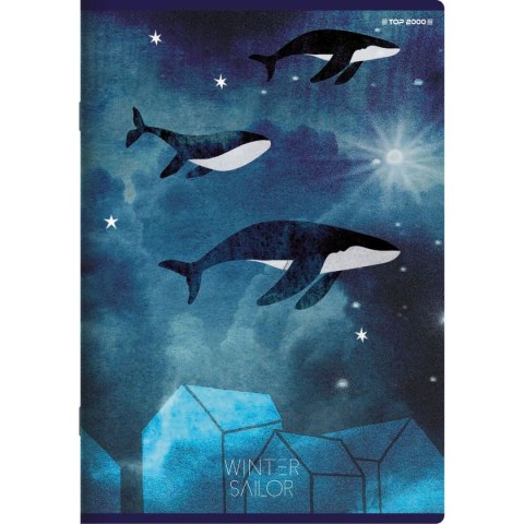 Zeszyt WINTER SAILOR A5 60k. 70g linia Top 2000 (400157926) Top 2000