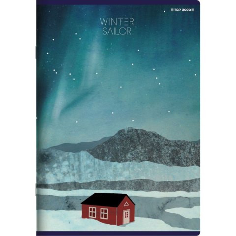 Zeszyt WINTER SAILOR A5 60k. 70g linia Top 2000 (400157926) Top 2000