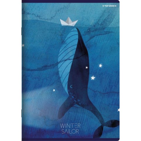 Zeszyt WINTER SAILOR A5 60k. 70g linia Top 2000 (400157926) Top 2000