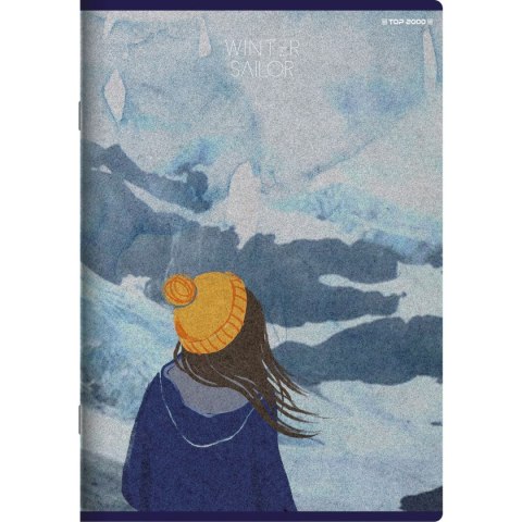 Zeszyt WINTER SAILOR A5 60k. 70g linia Top 2000 (400157926) Top 2000
